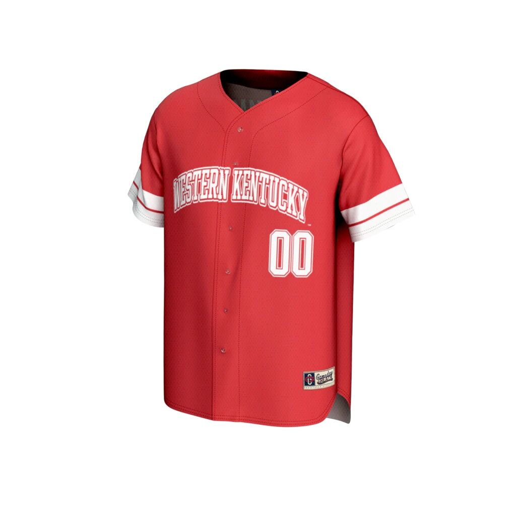Western Kentucky Hilltoppers GameDay Greats Youth NIL Pick-A-Player Baseball Lightweight Jersey