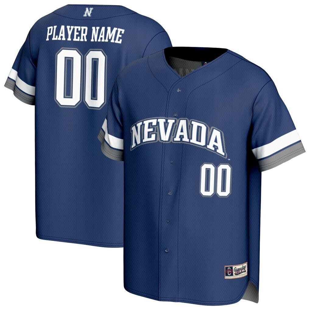 Nevada Wolf Pack GameDay Greats Youth NIL Pick-A-Player Baseball Lightweight Jersey