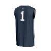 #1 Penn State Nittany Lions GameDay Greats Unisex Lightweight Basketball Jersey - Navy - Detail View