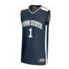 #1 Penn State Nittany Lions GameDay Greats Youth Lightweight Basketball Jersey - Navy - Side View