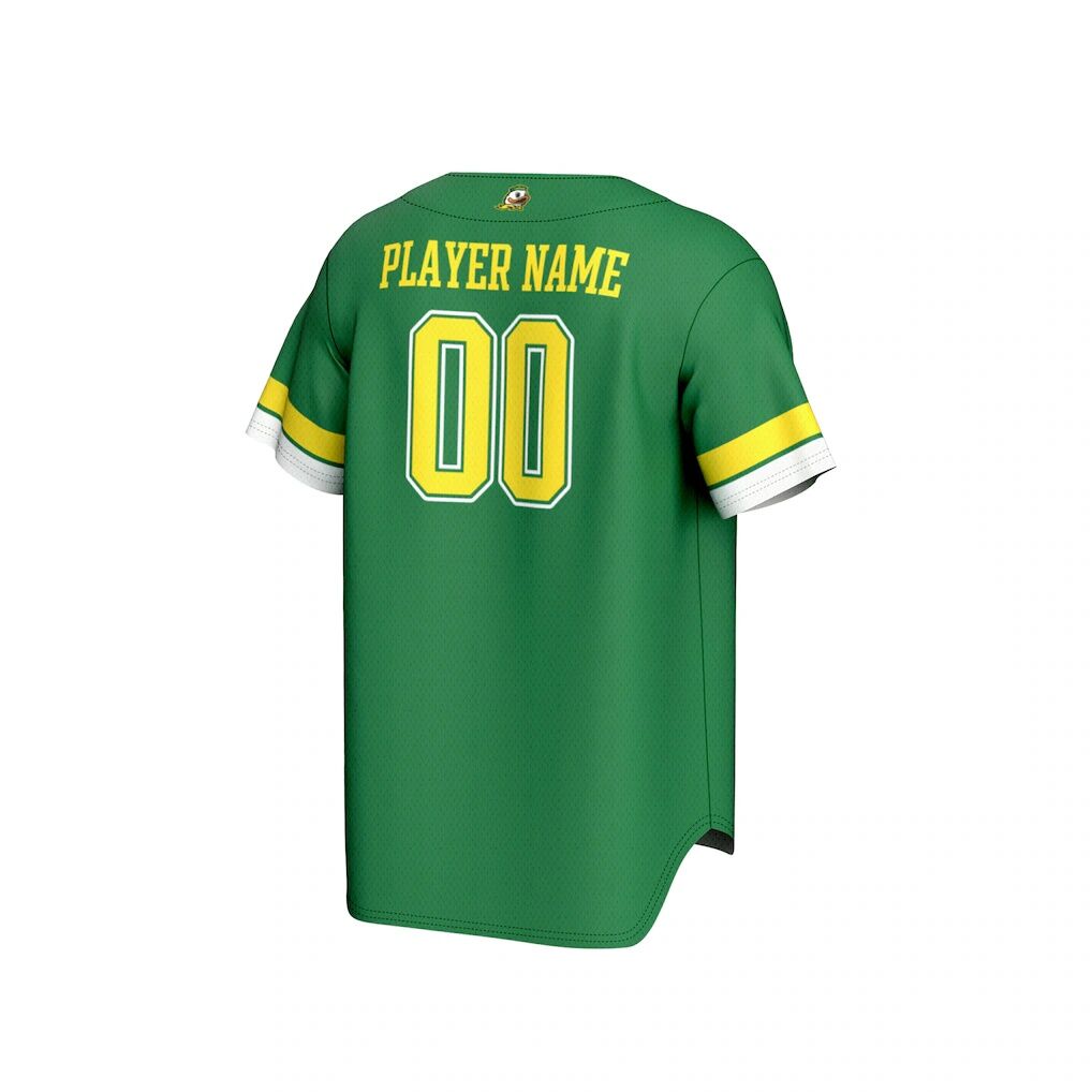 Oregon Ducks GameDay Greats Unisex NIL Pick-A-Player Lightweight Collegiate Baseball Fashion Jersey