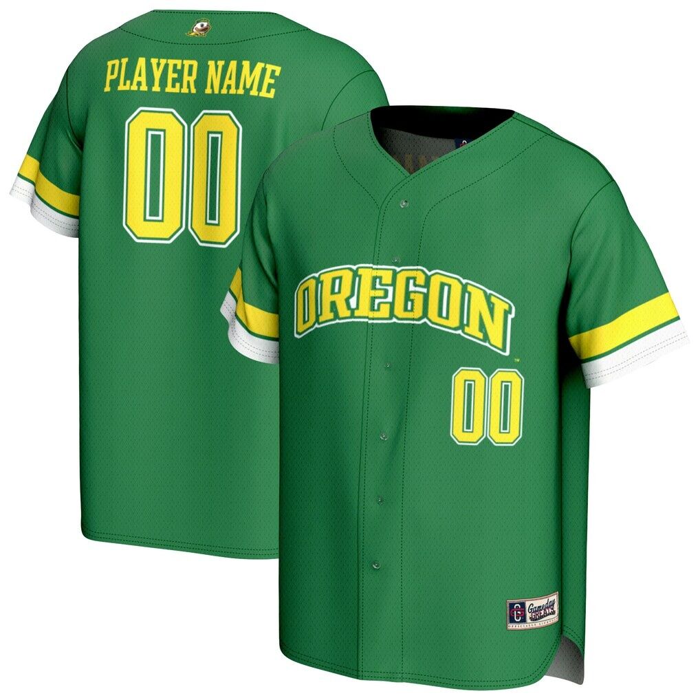 Oregon Ducks GameDay Greats Youth NIL Pick-A-Player Lightweight Collegiate Baseball Fashion Jersey