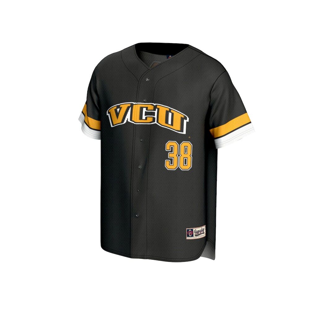 #38 VCU Rams GameDay Greats Unisex Lightweight Collegiate Baseball Fashion Jersey