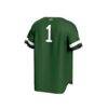 #1 Ohio Bobcats GameDay Greats Youth Lightweight Collegiate Baseball Fashion Jersey - Green - Detail View