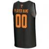 Tennessee Volunteers GameDay Greats Youth Lightweight Collegiate Basketball NIL Fashion Jersey - Black - Detail View
