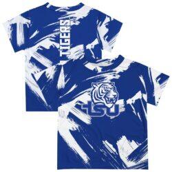 Tennessee State Tigers Vive La Fete Newborn & Infant Paint Brush T-Shirt - - Front View
