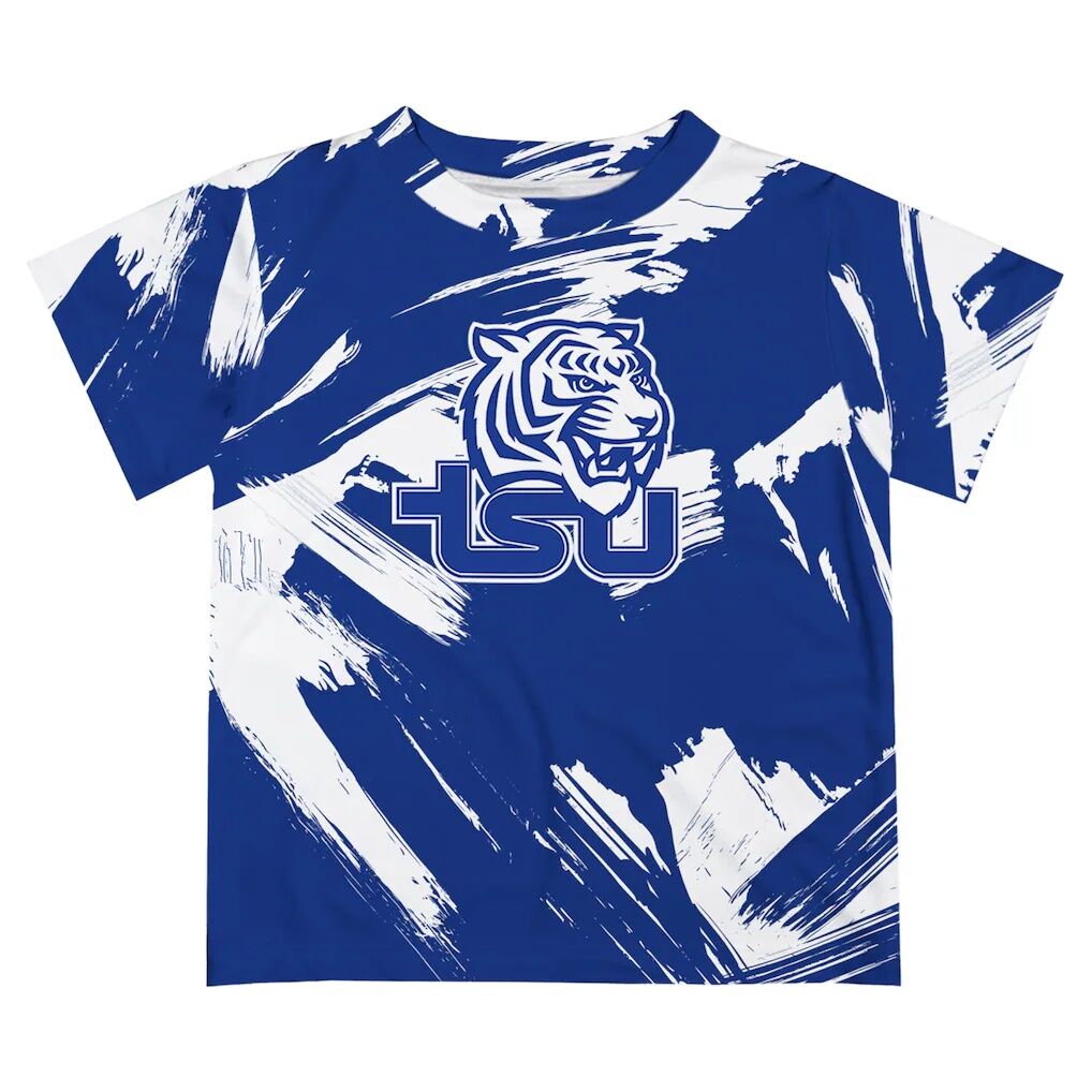 Tennessee State Tigers Vive La Fete Newborn & Infant Paint Brush T-Shirt - Royal