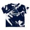 Monmouth Hawks Vive La Fete Toddler Paint Brush T-Shirt - Navy - Side View