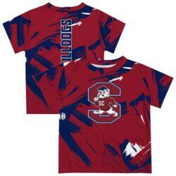 South Carolina State Bulldogs Vive La Fete Toddler Paint Brush T-Shirt - - Front View