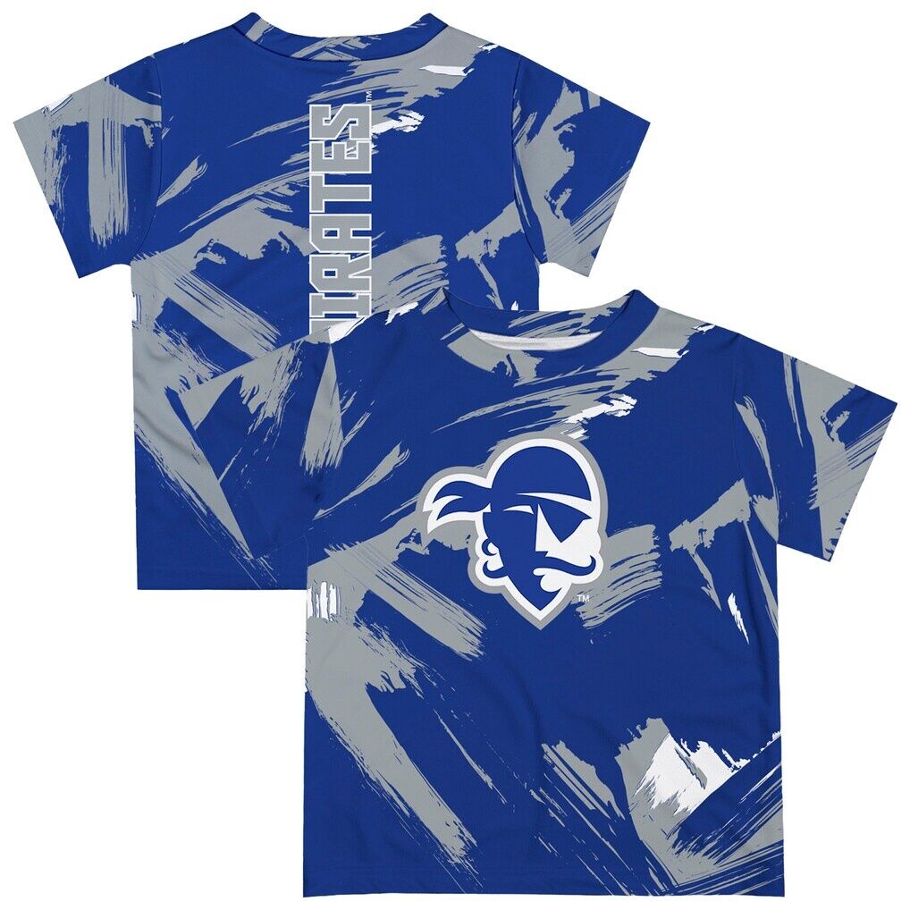 Seton Hall Pirates Vive La Fete Toddler Paint Brush T-Shirt