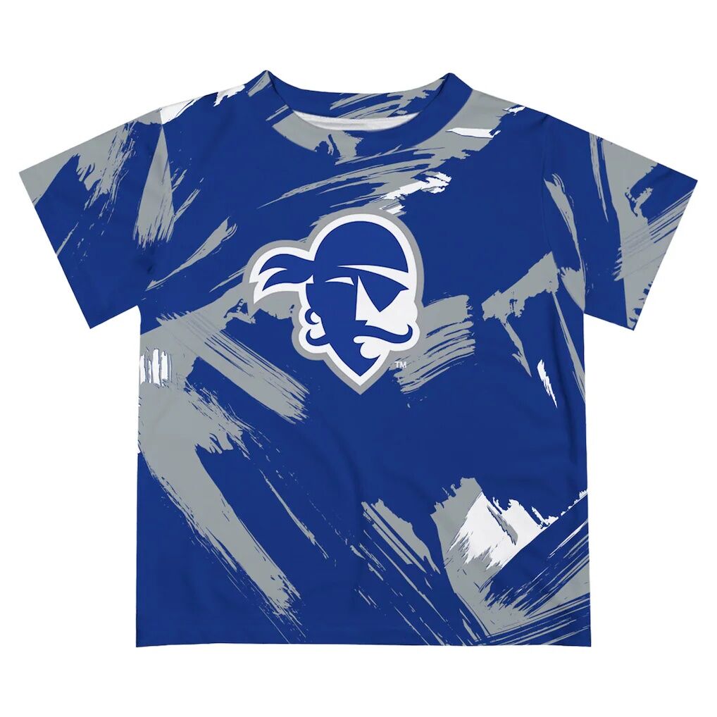 Seton Hall Pirates Vive La Fete Toddler Paint Brush T-Shirt