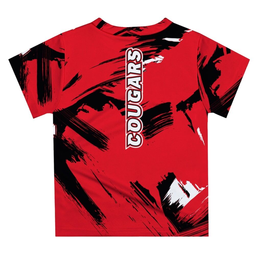 Southern Illinois Edwardsville Cougars Vive La Fete Toddler Paint Brush T-Shirt