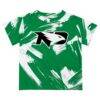 North Dakota Vive La Fete Toddler Paint Brush T-Shirt - - Side View