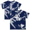 Rice Owls Vive La Fete Toddler Paint Brush T-Shirt - Navy - Front View