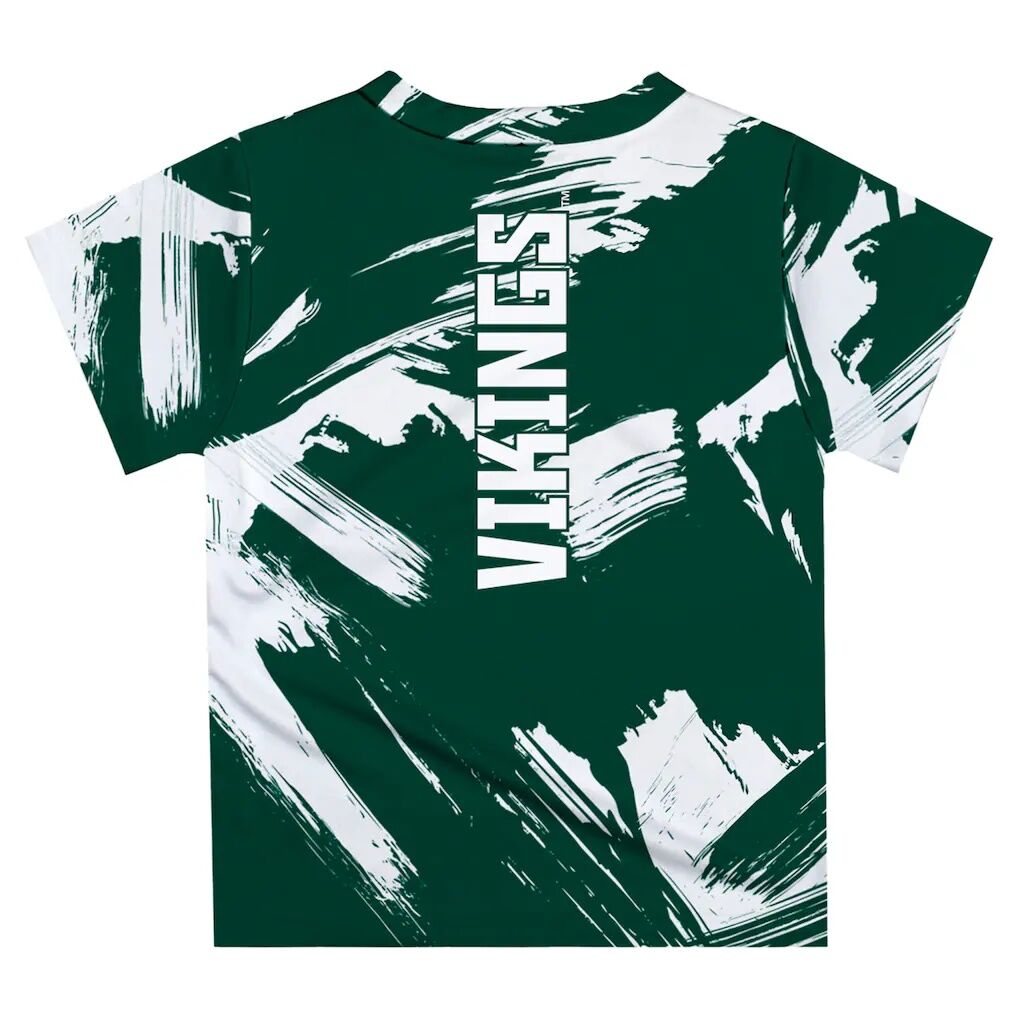 Portland State Vikings Vive La Fete Youth Paint Brush T-Shirt