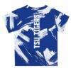Tennessee State Tigers Vive La Fete Youth Paint Brush T-Shirt - - Detail View