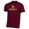 Minnesota Duluth Bulldogs Under Armour Hockey Performance T-Shirt - - Side View