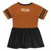 Texas Longhorns Outerstuff Girls Preschool Stadium Lights Fashion Jersey Dress - - Detail View