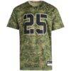 #25 Miami Hurricanes adidas Honor & Support Premier Strategy Jersey - Camo - Side View