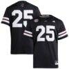 #25 Mississippi State Bulldogs adidas Premier Strategy Jersey - Black - Front View