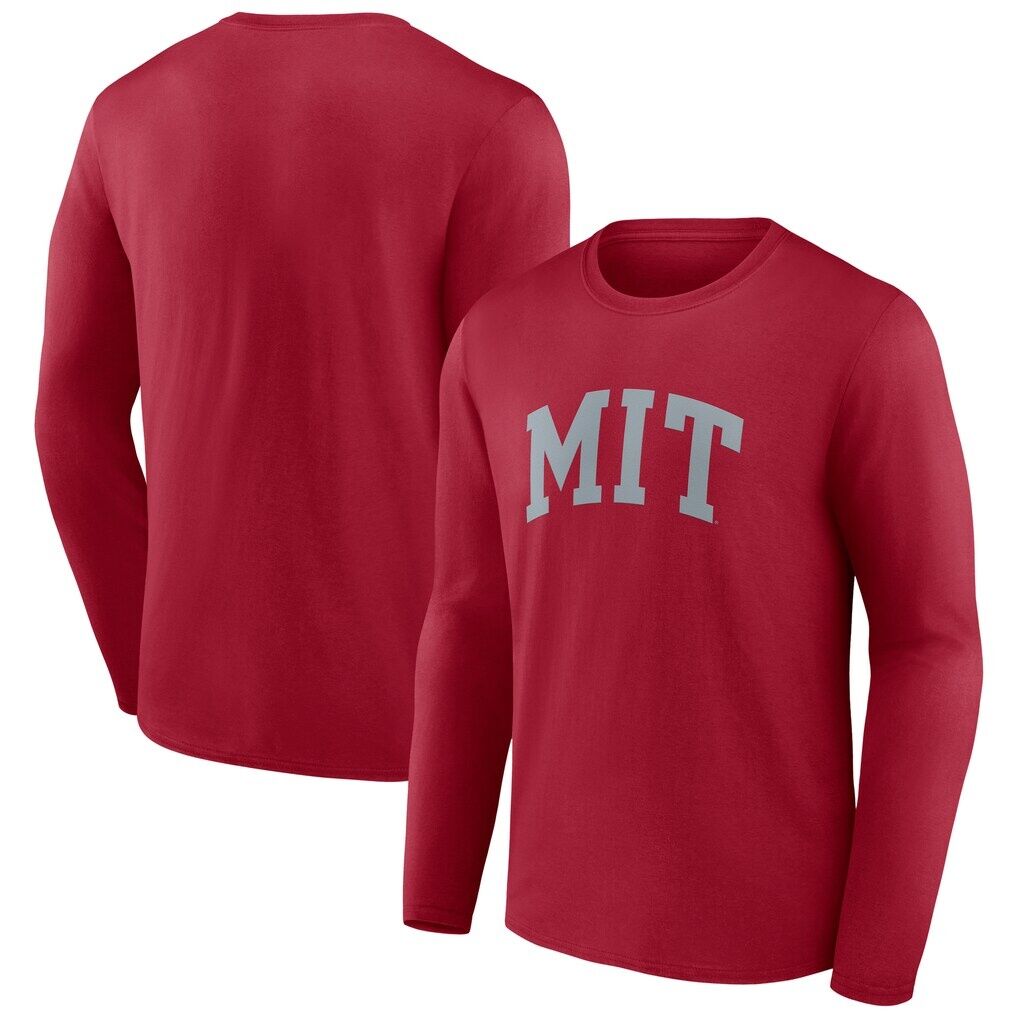 MIT Engineers Arch Long Sleeve T-Shirt - Cardinal