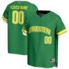 Oregon Ducks GameDay Greats Youth Personalized Collegiate Baseball Fashion Jersey - Green - Front View