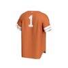 #1 Texas Longhorns GameDay Greats Unisex Collegiate Baseball Fashion Jersey - - Detail View