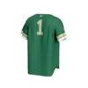 #1 South Florida Bulls GameDay Greats Unisex Collegiate Baseball Fashion Jersey - Green - Detail View
