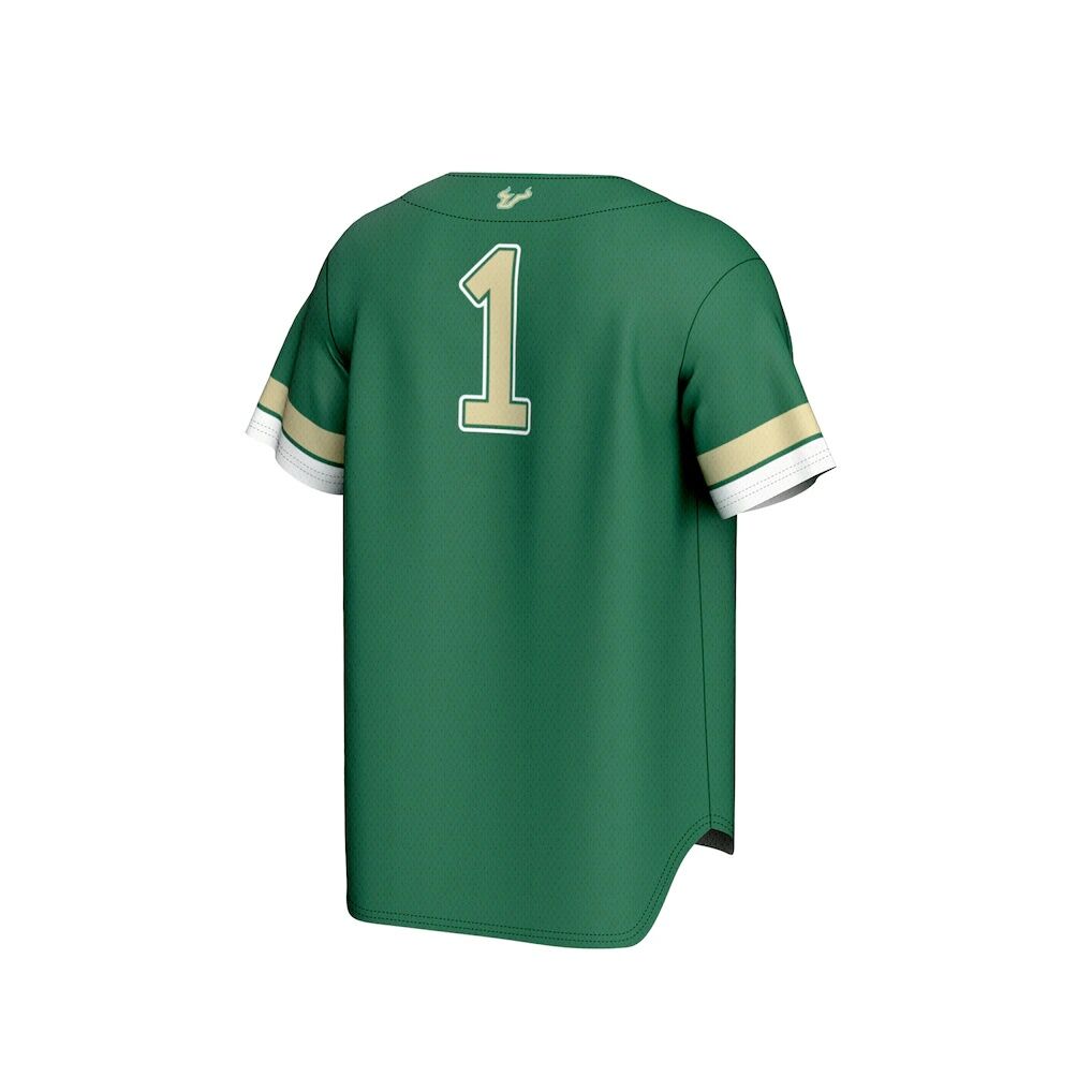 #1 South Florida Bulls GameDay Greats Unisex Collegiate Baseball Fashion Jersey