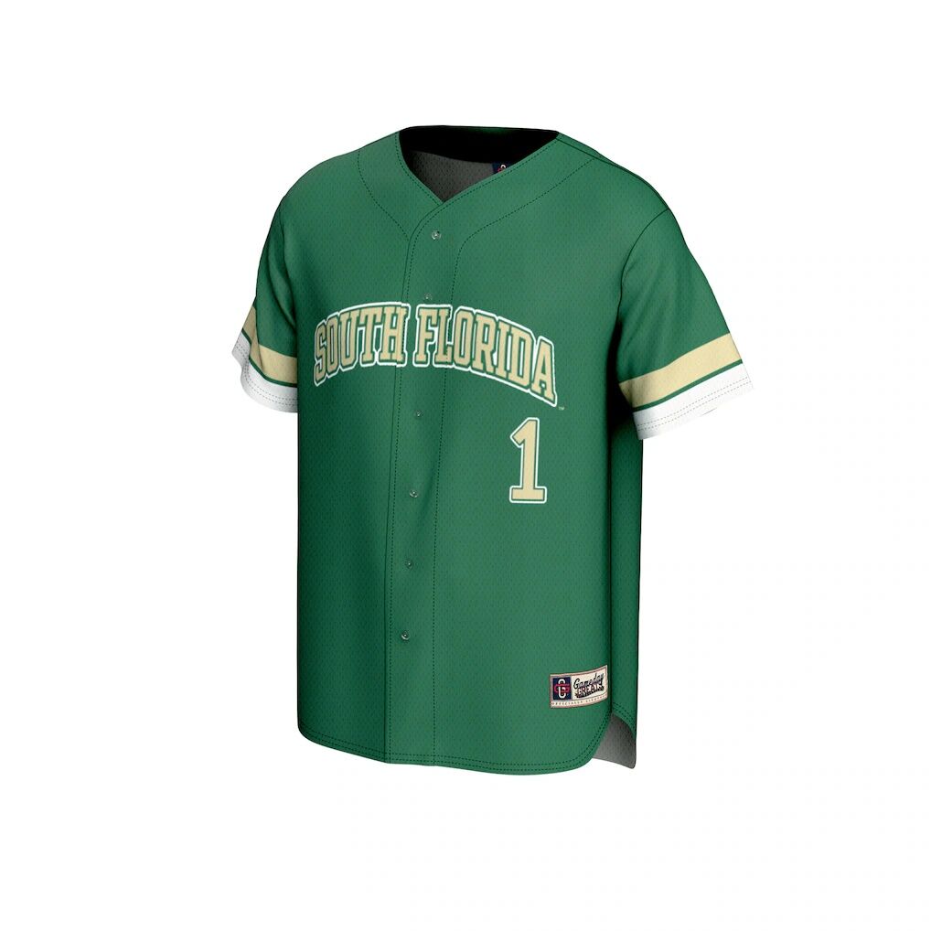 South Florida Bulls GameDay Greats Youth Collegiate Baseball Fashion Jersey