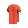 Oregon State Beavers GameDay Greats Youth Collegiate Baseball Fashion Jersey - Orange - Detail View