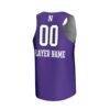 Northwestern Wildcats GameDay Greats Unisex Lightweight Collegiate Women's Field Hockey NIL Pick-A-Player Fashion Jersey - Purple - Detail View