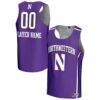 Northwestern Wildcats GameDay Greats Unisex Lightweight Collegiate Women's Field Hockey NIL Pick-A-Player Fashion Jersey - Purple - Front View