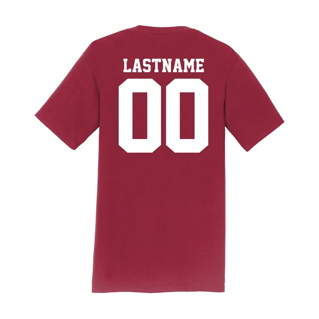 Santa Clara Broncos Unisex NIL Pick-A-Player Women's Basketball Shirsey T-Shirt - Maroon