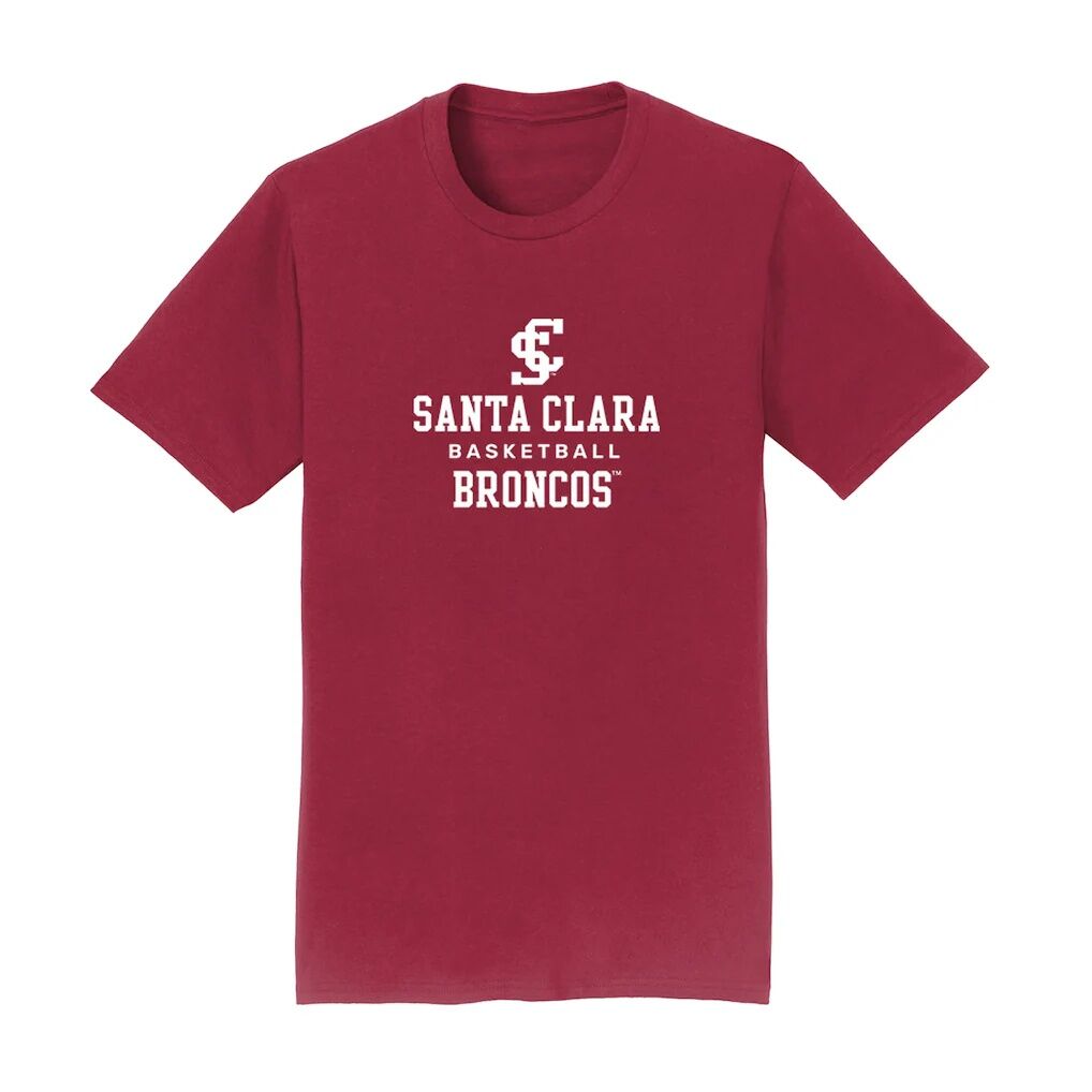 Santa Clara Broncos Unisex NIL Pick-A-Player Women's Basketball Shirsey T-Shirt - Maroon