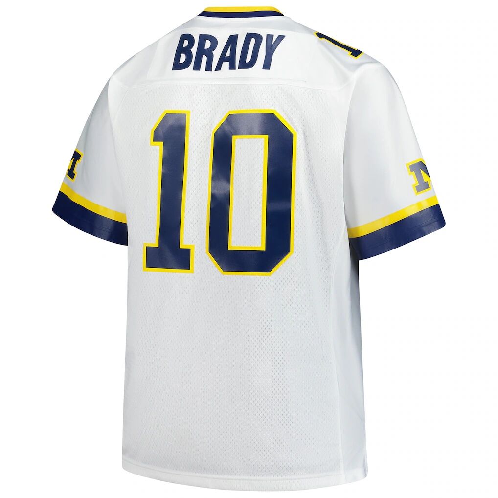 Tom Brady Michigan Wolverines Mitchell & Ness Big & Tall 1999 Legacy Jersey