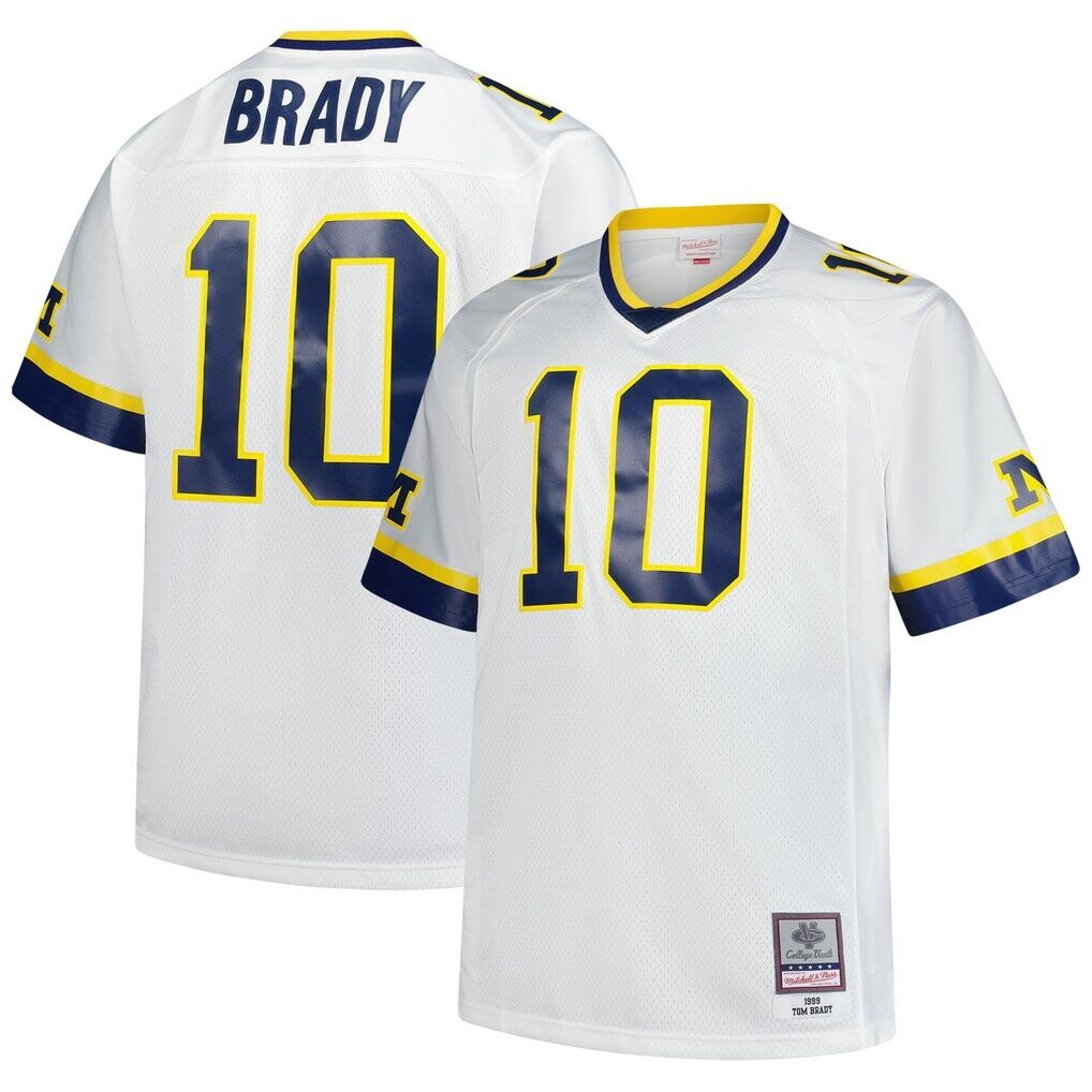 Tom Brady Michigan Wolverines Mitchell & Ness Big & Tall 1999 Legacy Jersey