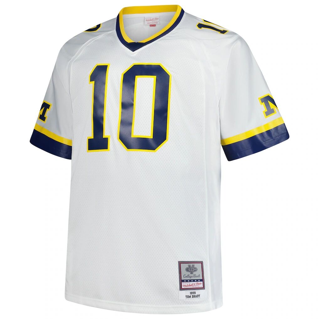 Tom Brady Michigan Wolverines Mitchell & Ness Big & Tall 1999 Legacy Jersey