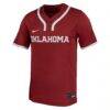 Oklahoma Sooners Nike Unisex Limited Softball Jersey - Crimson - Side View