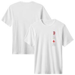Boston Red Sox TravisMathew Sunset Slam 2.0 T-Shirt - White - Front View
