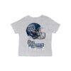 Old Dominion Monarchs Vive La Fete Infant Dripping Football Helmet T-Shirt - Gray - Front View