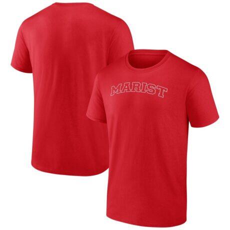 Marist Red Foxes Short Name T-Shirt - Red - Front View