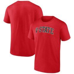 Valdosta State Blazers Short Name T-Shirt - Red - Front View