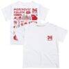 Morehouse Maroon Tigers Vive La Fete Infant Impressions Artwork T-Shirt - White - Front View
