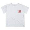 Morehouse Maroon Tigers Vive La Fete Youth Impressions Artwork T-Shirt - White - Side View