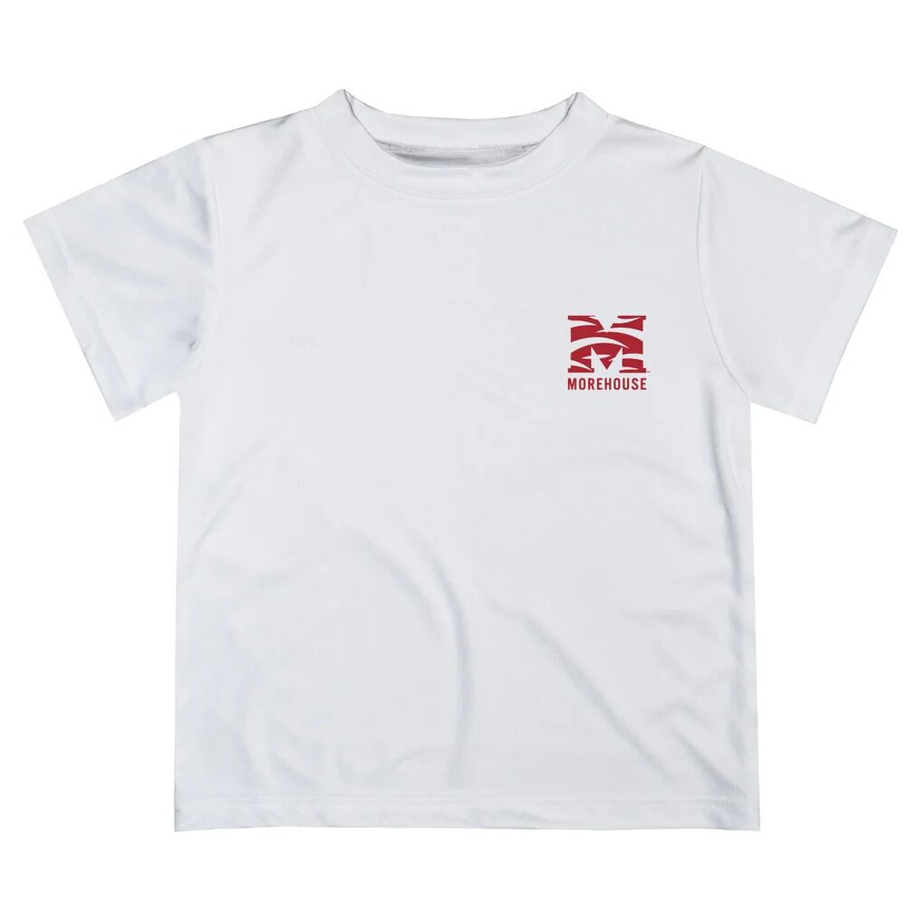 Morehouse Maroon Tigers Vive La Fete Youth Impressions Artwork T-Shirt