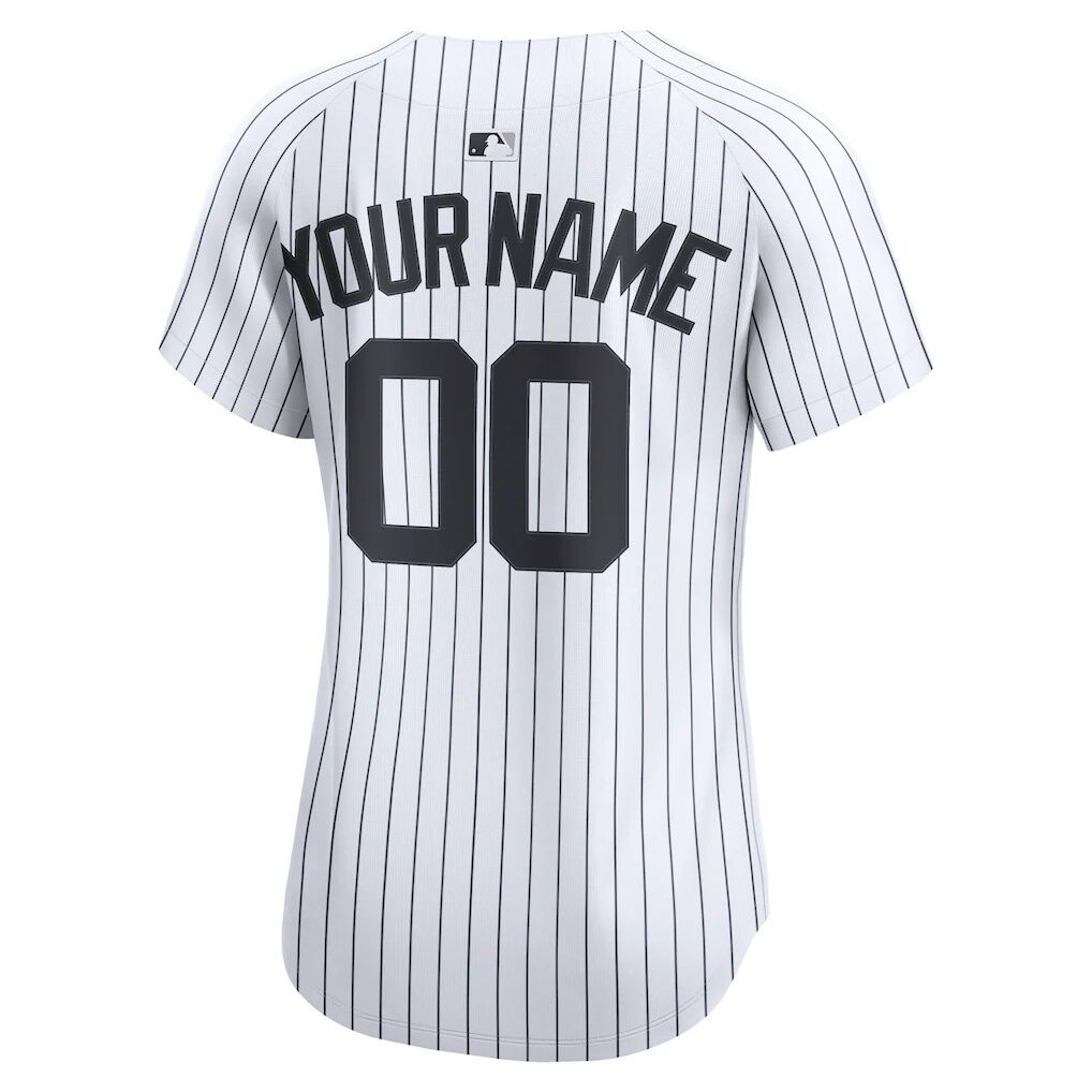 New York Yankees Nike Women's Home Limited Custom Jersey