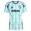 New England Revolution adidas 2025 Eastern White Pine x Flag of New England Replica Jersey - White - Detail View