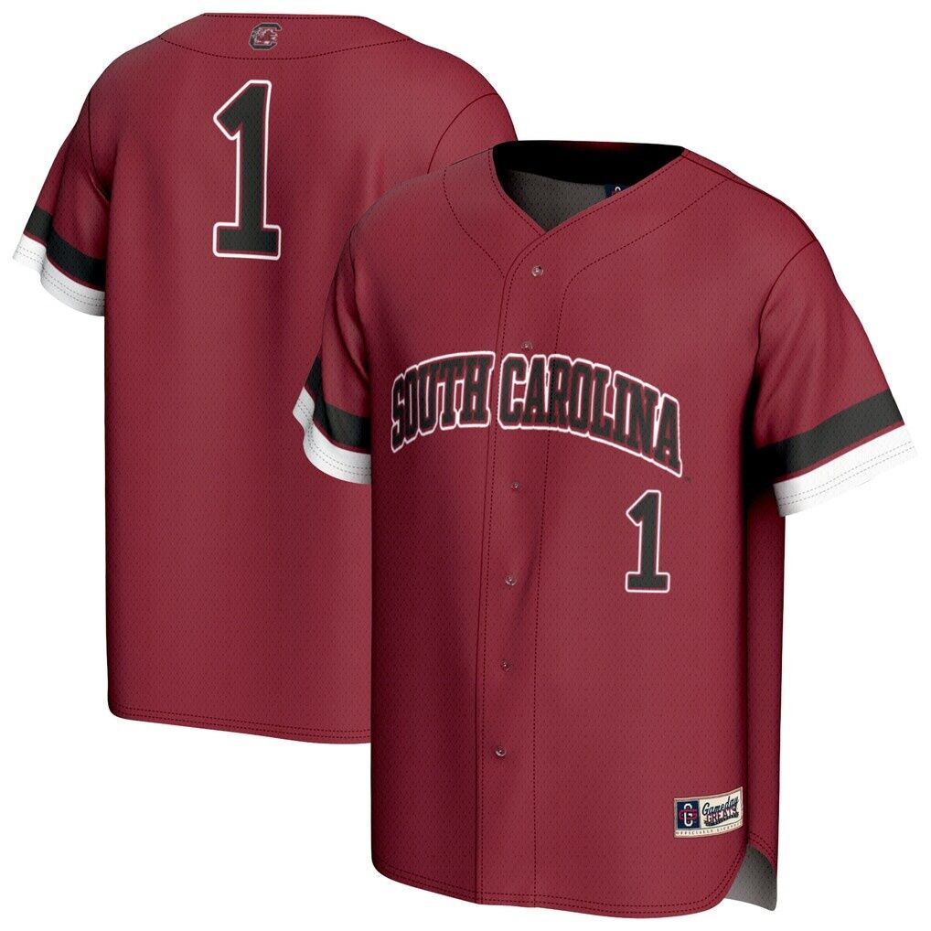 South Carolina Gamecocks GameDay Greats Unisex Pick-A-Player Baseball Fashion Jersey - Garnet
