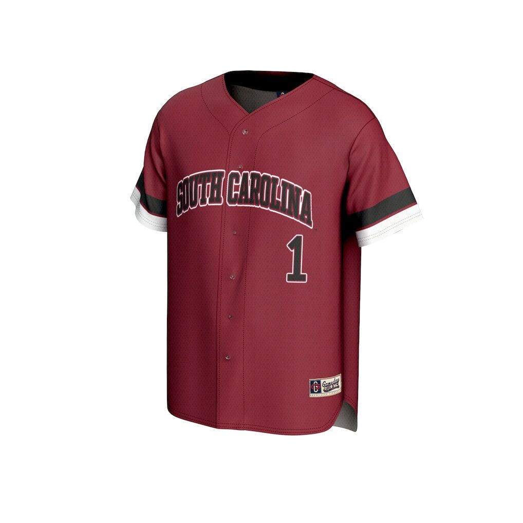 South Carolina Gamecocks GameDay Greats Youth Pick-A-Player Lightweight Baseball Fashion Jersey - Garnet
